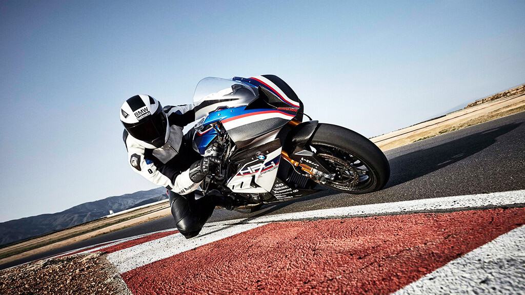 driving bmw bike